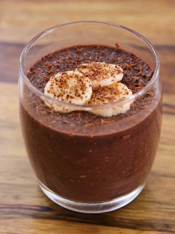 Chocolate Banana Chia Bowl
