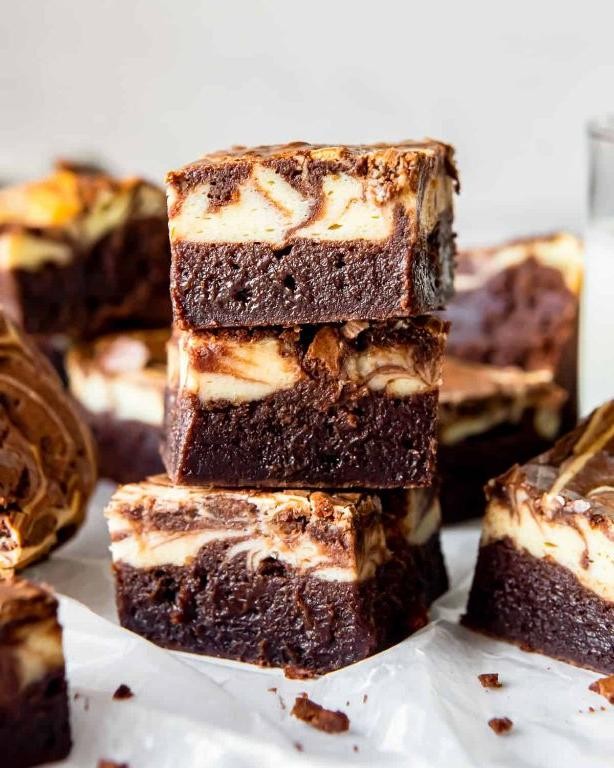 Chocolate Cream Cheese Brownies