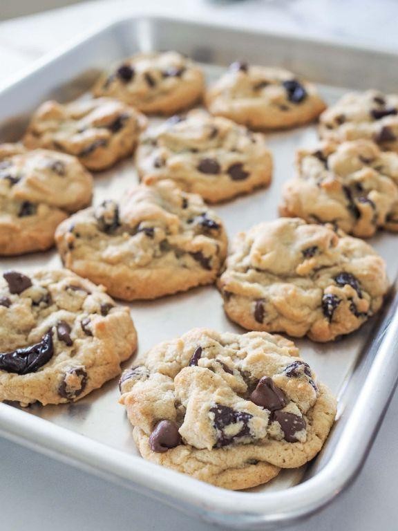 Chocolate Dried Cherry Cookies