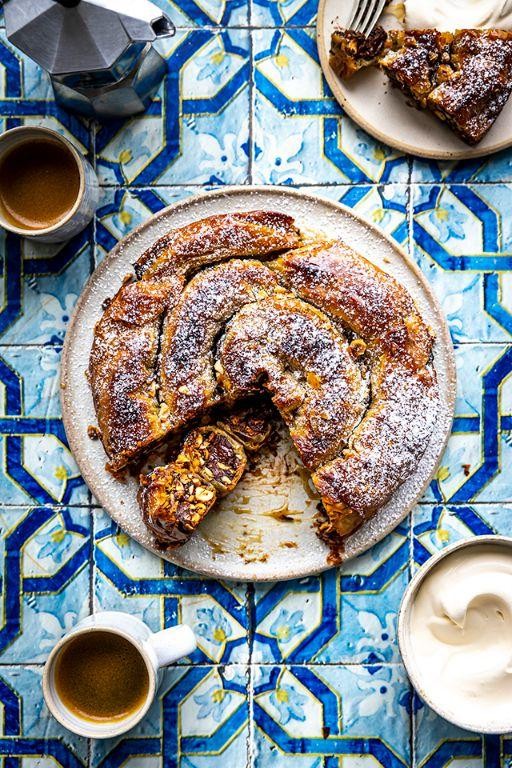 Chocolate Hazelnut Filo Pasty