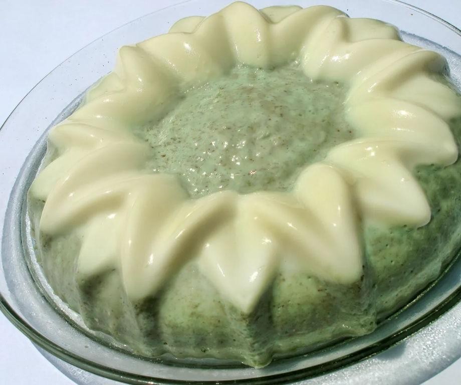 Chocolate Mint Jello Mold