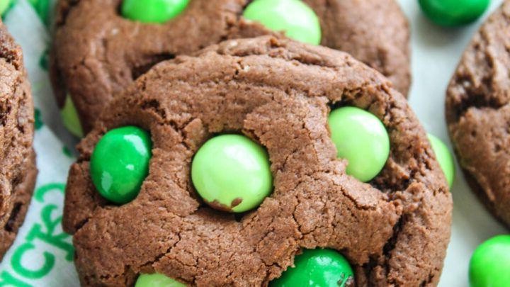 Chocolate Mint Mayhem Crazy Cookies