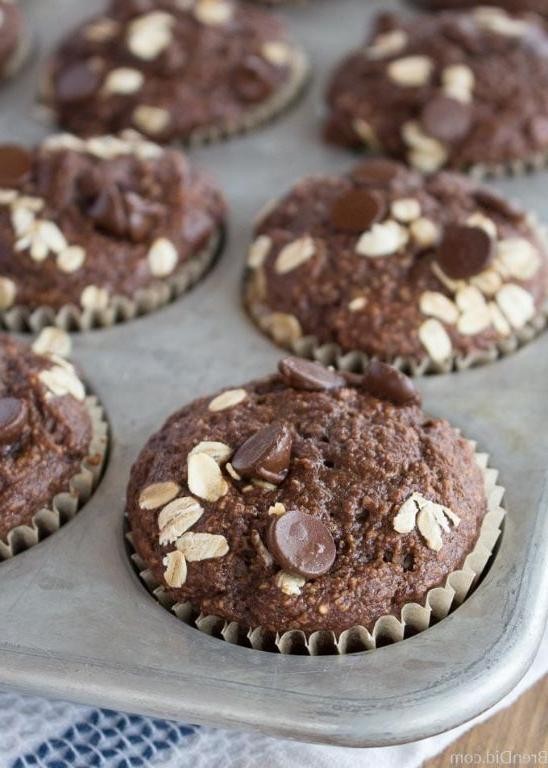 Chocolate Oatmeal Muffins
