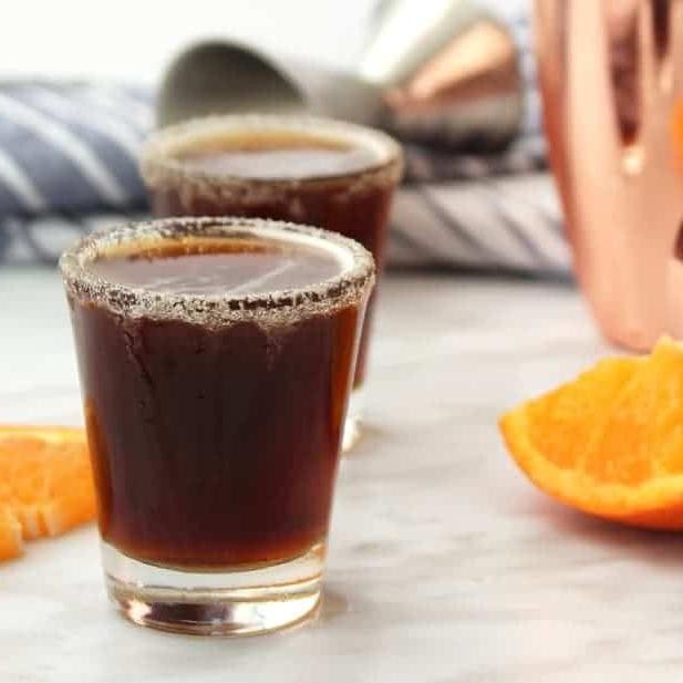 Chocolate Orange Tequila Shot