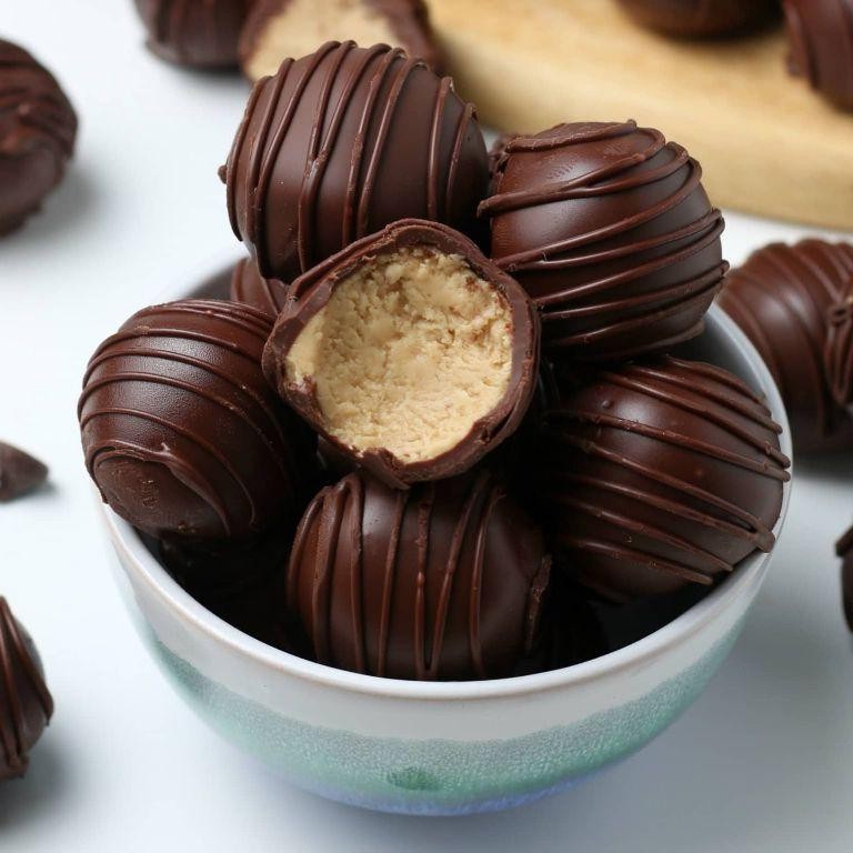 Chocolate Peanut Butter Goo Balls