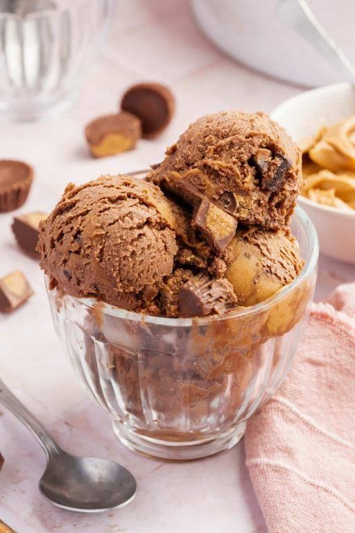 Chocolate Peanut Butter Ice Cream