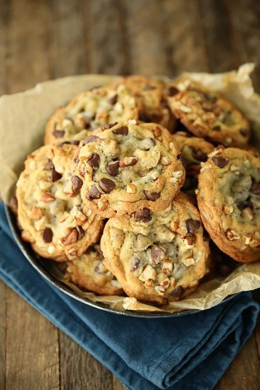 Chocolate Pecan Cookies