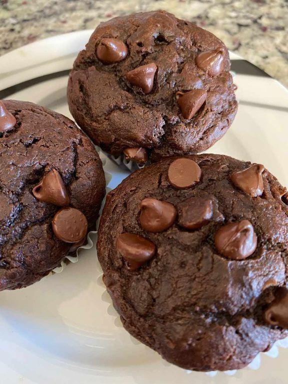 Chocolate Pumpkin Muffins