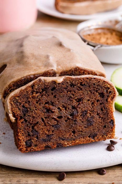 Chocolate Zucchini Bread with Cinnamon