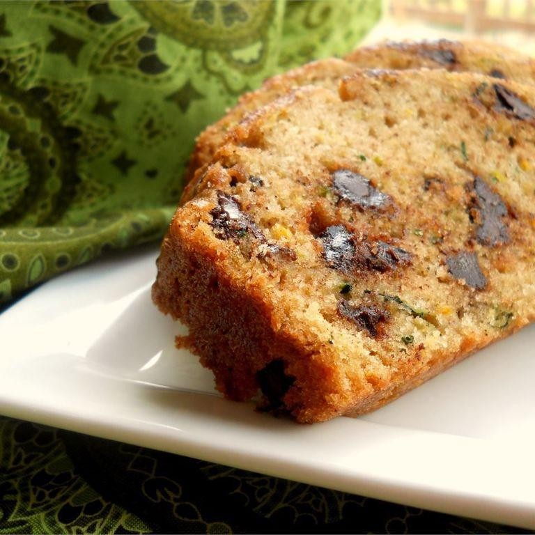 Chocolate Zucchini Bread with Orange Zest