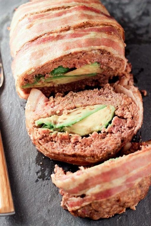 Chorizo and Manchego Stuffed Meatloaf