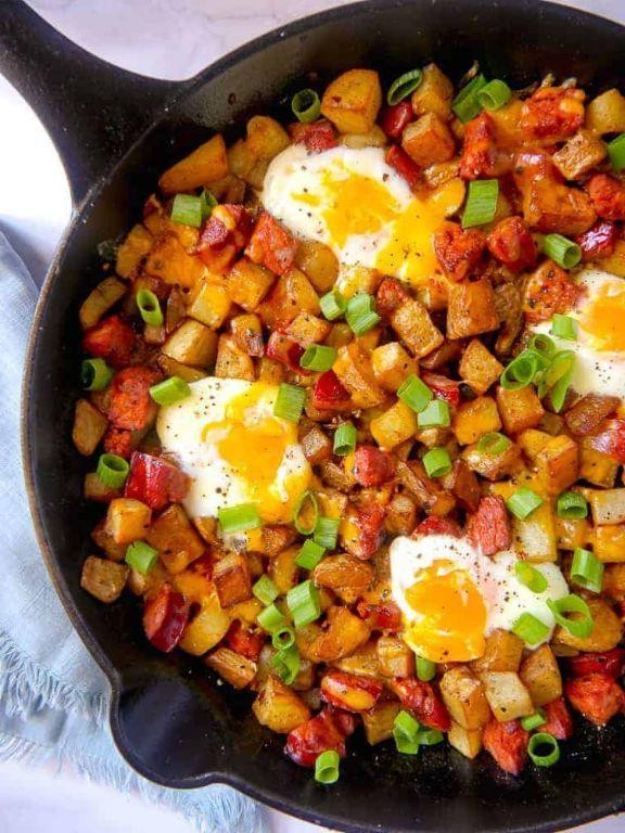 Chorizo and Potato Skillet