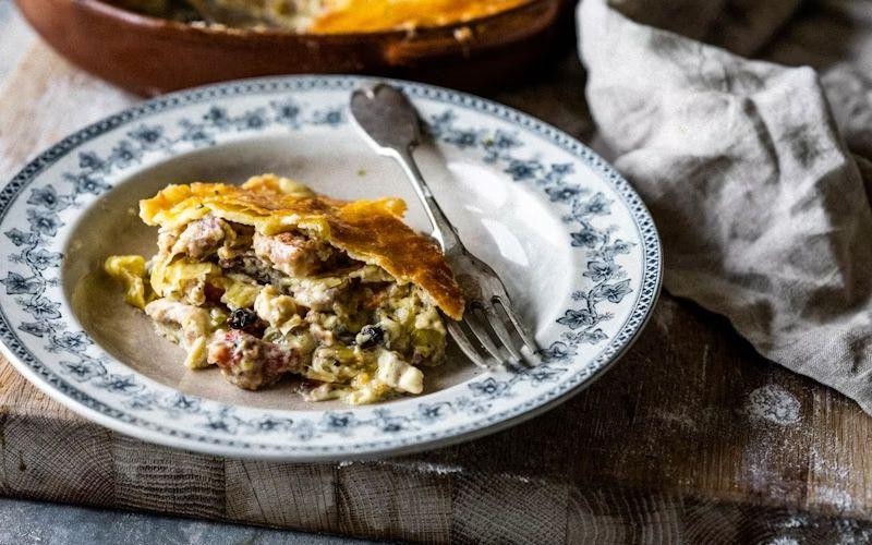 Christmas Leftover Turkey Pie
