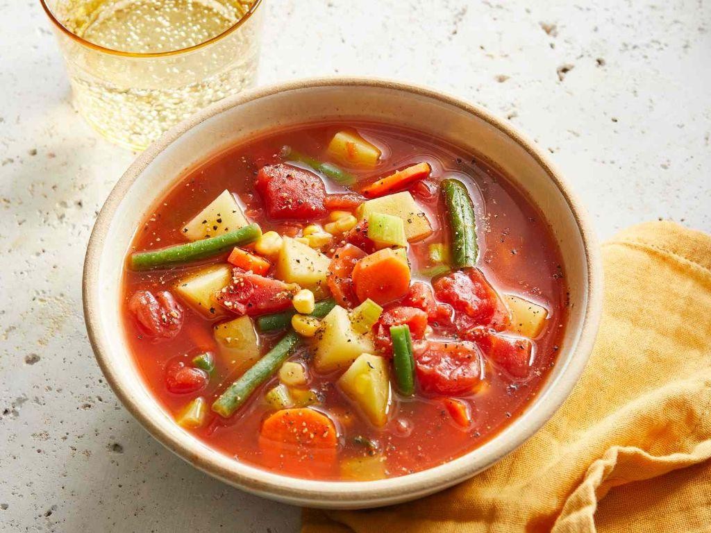 Chunky Tomato and Vegetable Soup
