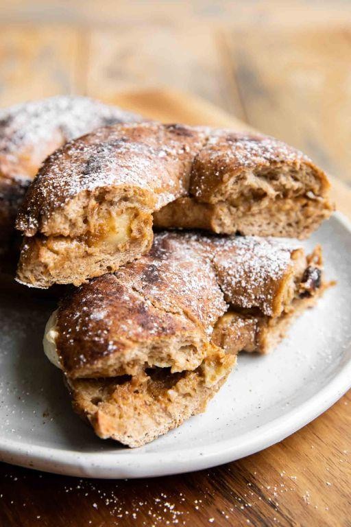 Cinnamon Raisin Bagel French Toast