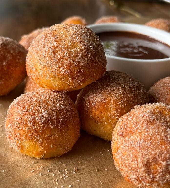 Cinnamon Sugar Donut Holes