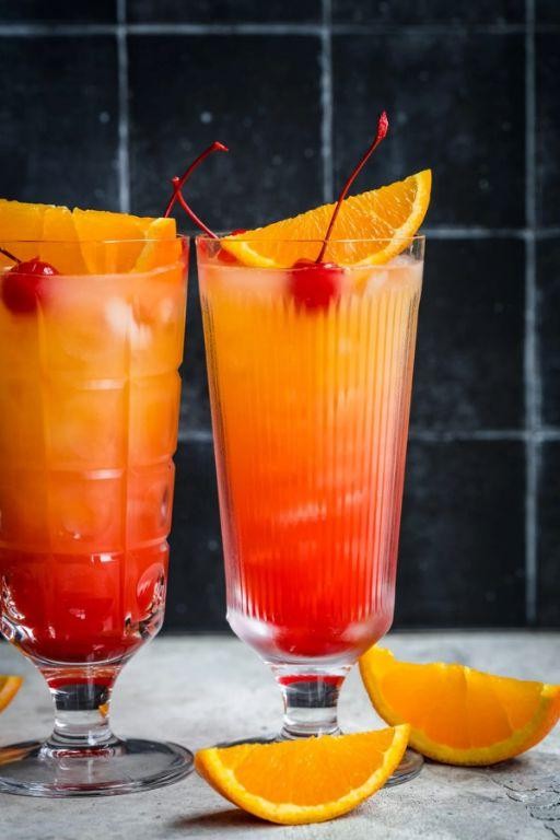 Citrus Sunset Mocktail
