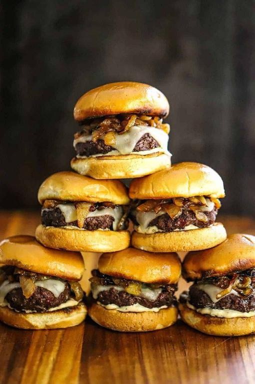 Classic Beef Sliders with Cheese