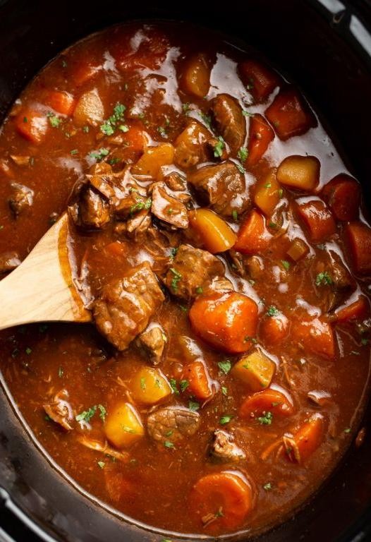 Classic Crock Pot Beef Stew