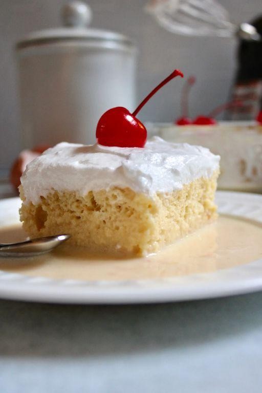 Classic Cuban Tres Leches Cake