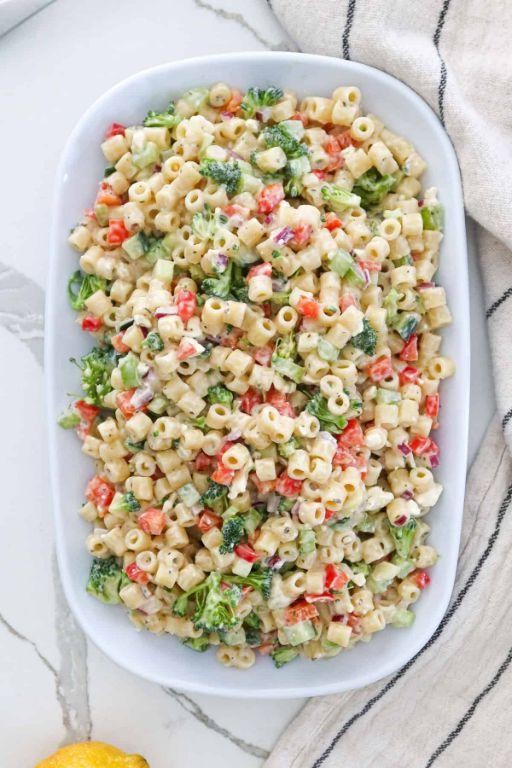 Classic Ditalini Pasta Salad