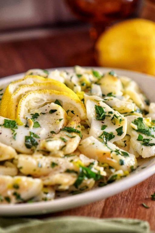 Classic Italian Baccalà (Salt Cod) Salad