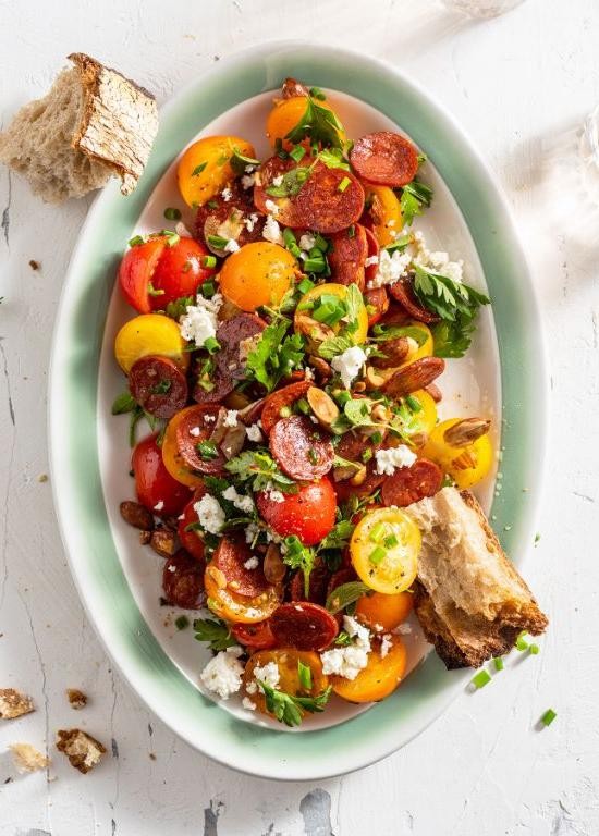 Classic Spanish Tomato Salad