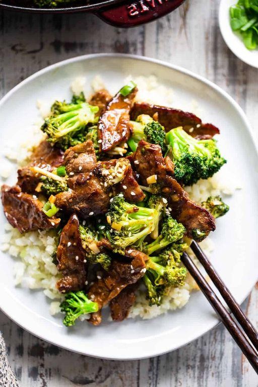 Clean Keto Beef and Broccoli Stir Fry