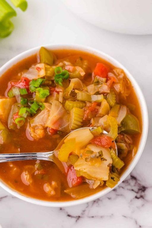 Cleansing Celery Sacred Heart Diet Soup