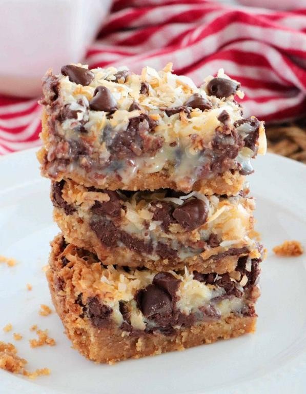 Coconut Chocolate Chip Bars