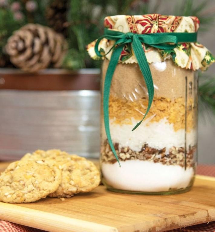 Coconut Cookies in a Jar