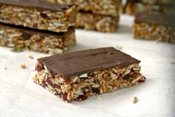 Coconut Cranberry Granola Bars