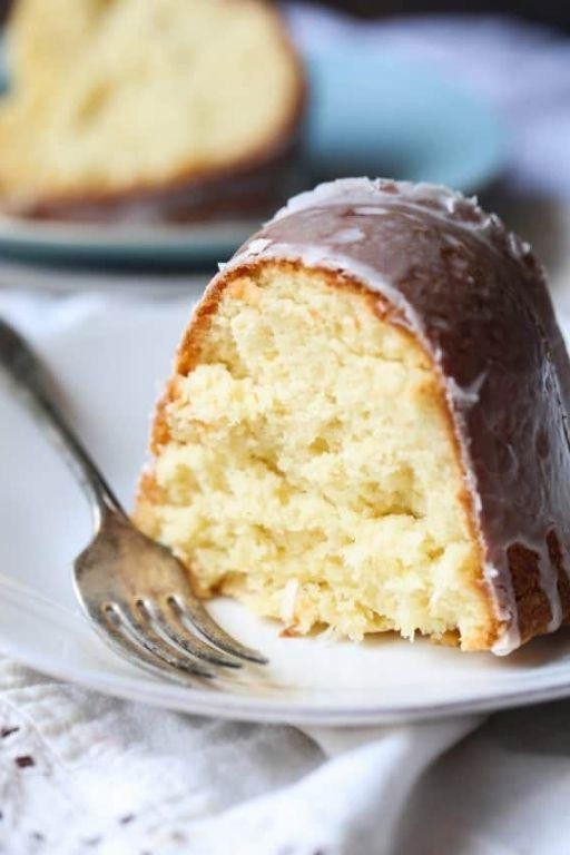 Coconut Cream Cheese Pound Cake