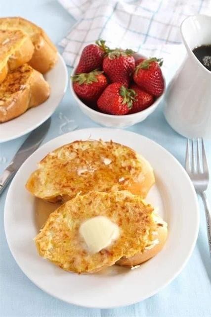 Coconut Crusted French Toast