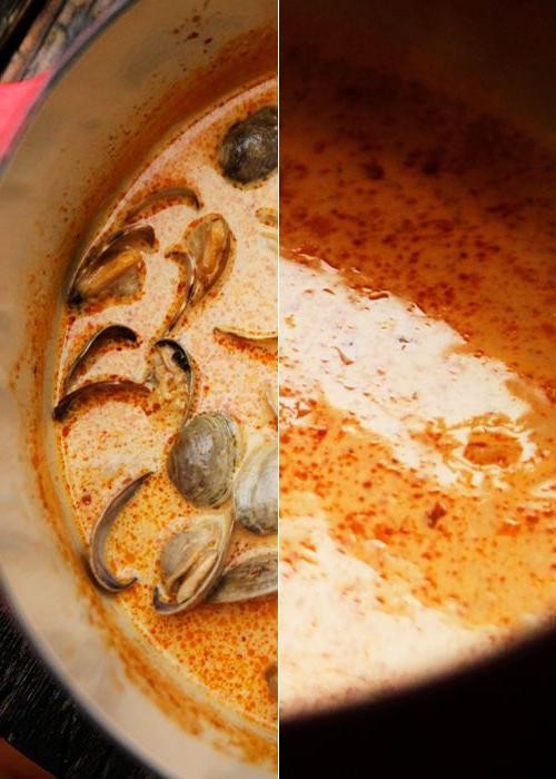 Coconut Curry Seafood Steamer Pot