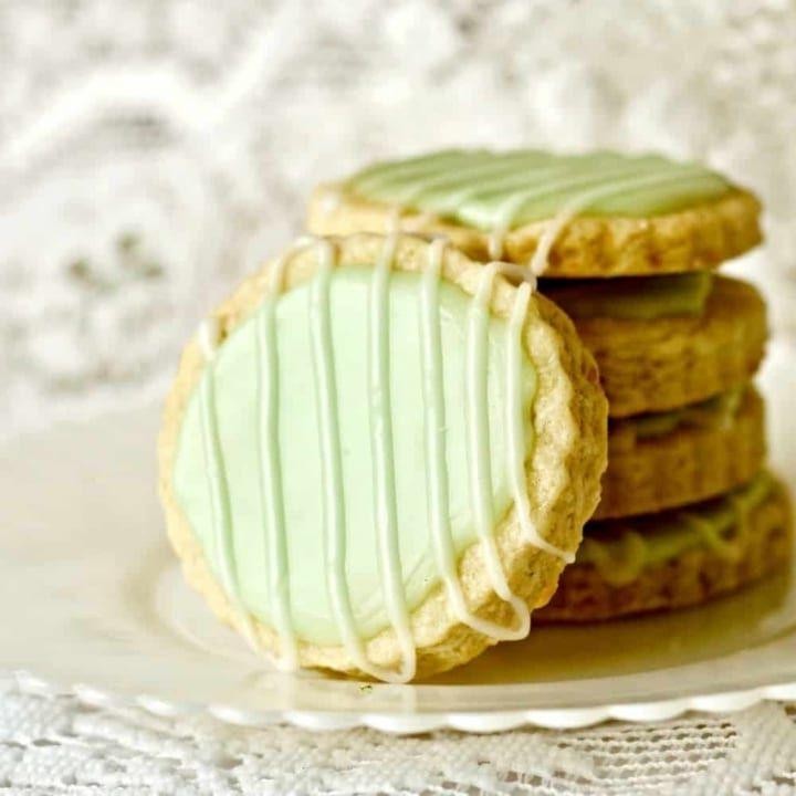 Coconut Lime Panera Shortbread Cookie