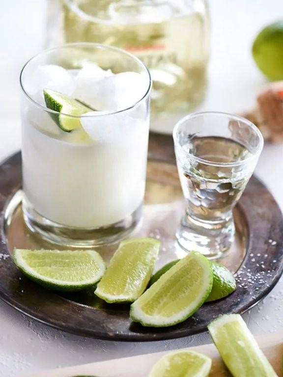 Coconut Lime Tequila Shot