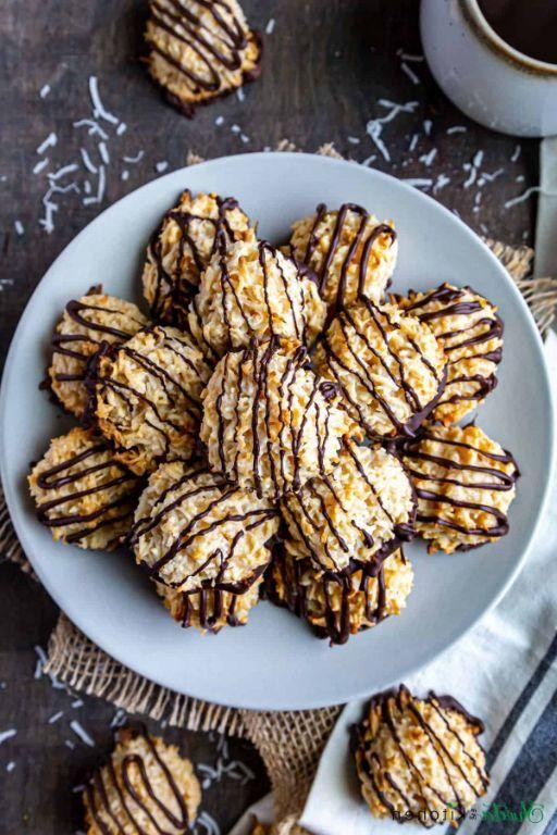 Coconut Macaroons Eggless