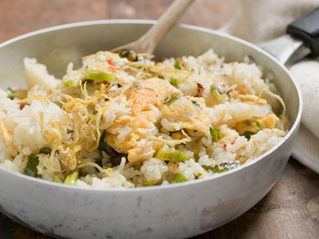 Cod Fried Rice with Vegetables