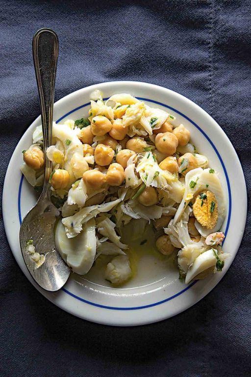 Cod and Chickpea Salad