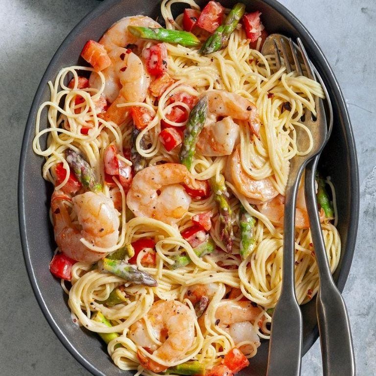 Copycat Olive Garden Shrimp Scampi