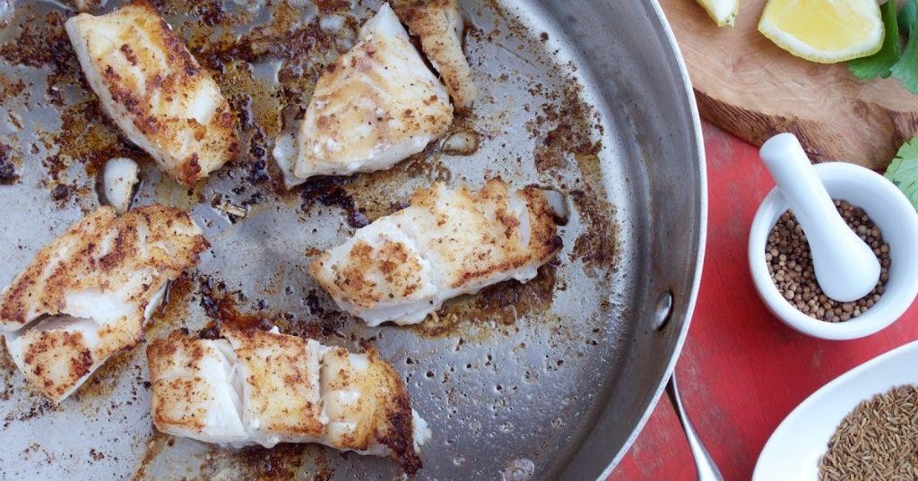 Coriander and Cumin Dusted Catfish