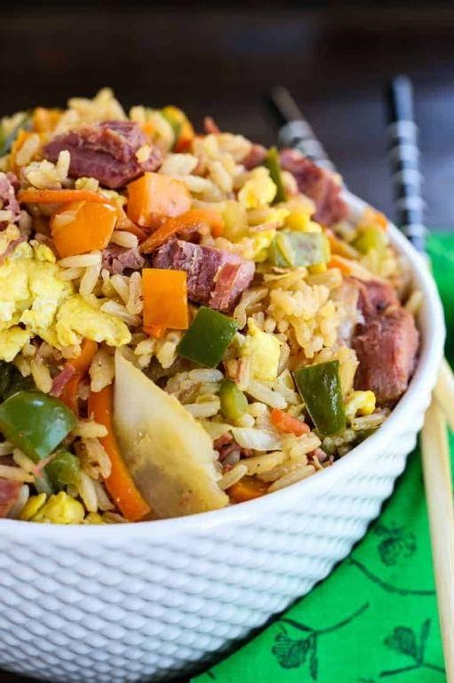 Corned Beef and Cabbage Fried Rice