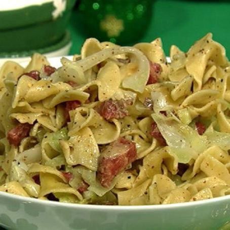 Corned Beef and Cabbage Noodle Bowl