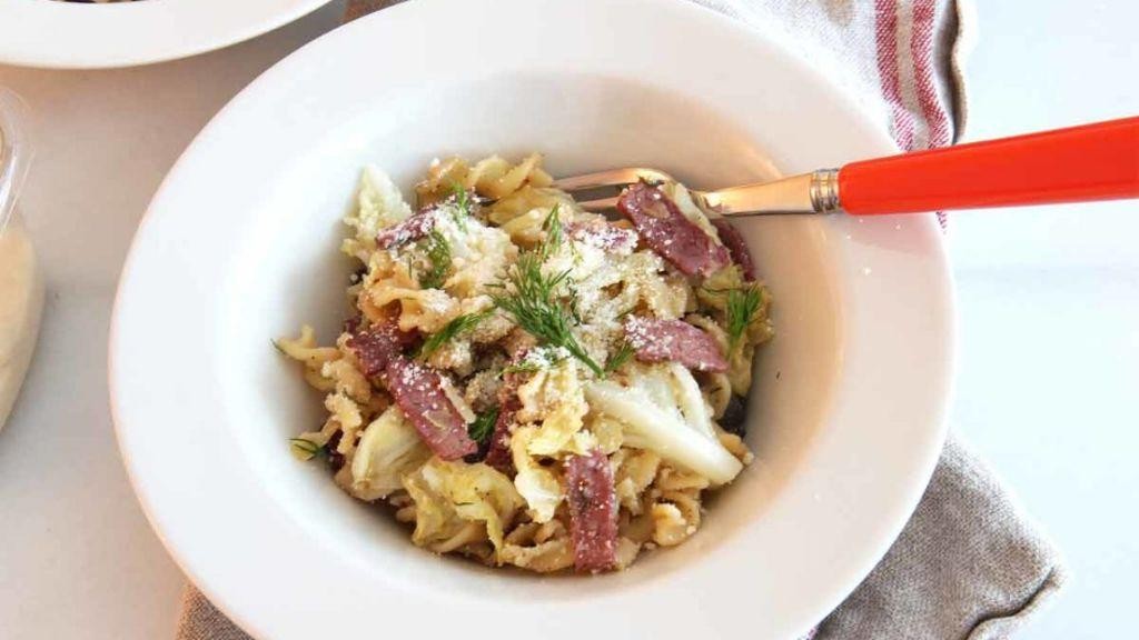 Corned Beef and Cabbage Pasta