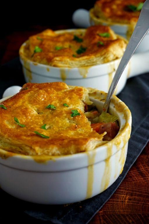 Corned Beef and Cabbage Pot Pie
