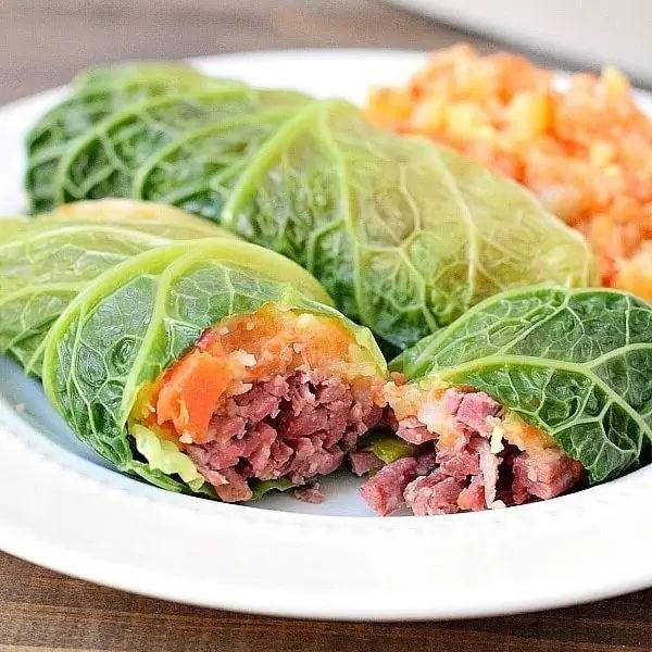 Corned Beef and Cabbage Rolls