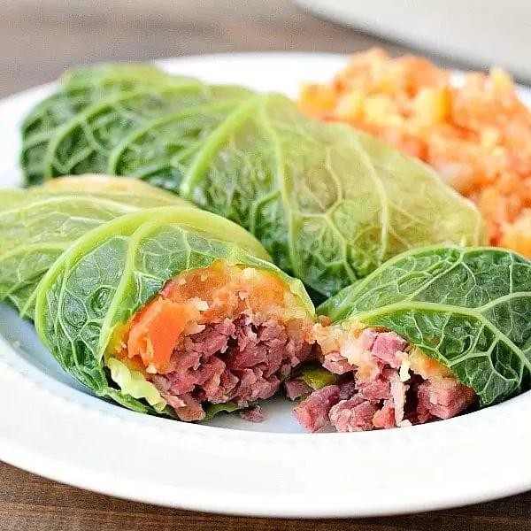 Corned Beef and Cabbage Wraps