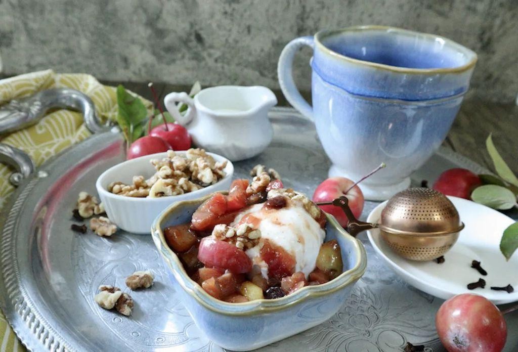 Crab Apple and Cinnamon Compote