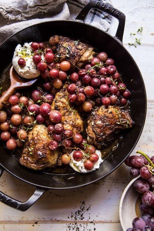 Crab Apple and Thyme Roasted Chicken